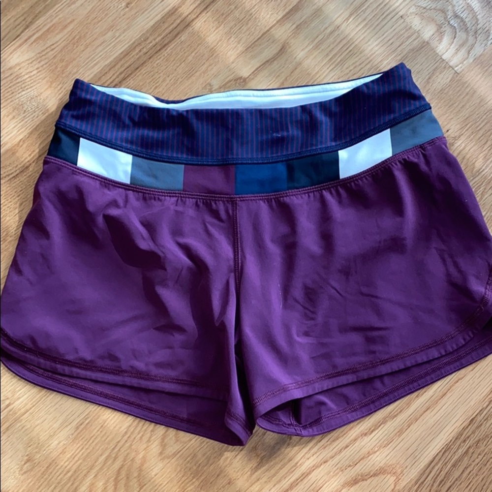 Lulu lemon purple shorts